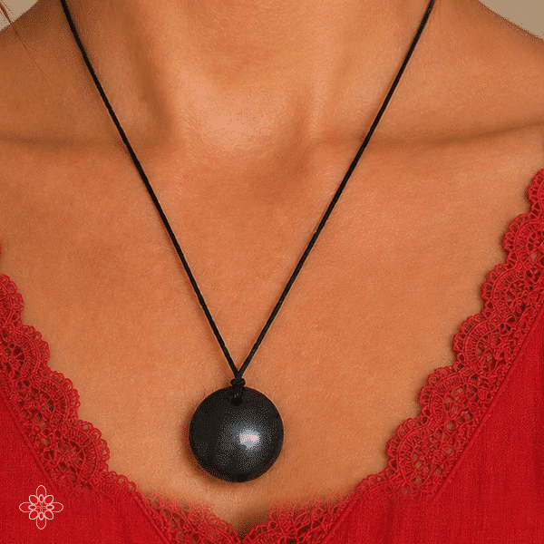 Shungite hanger Glaz - Afbeelding 2
