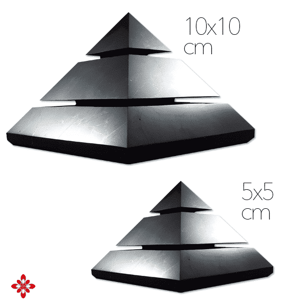 Shungite piramide Tri Sloya